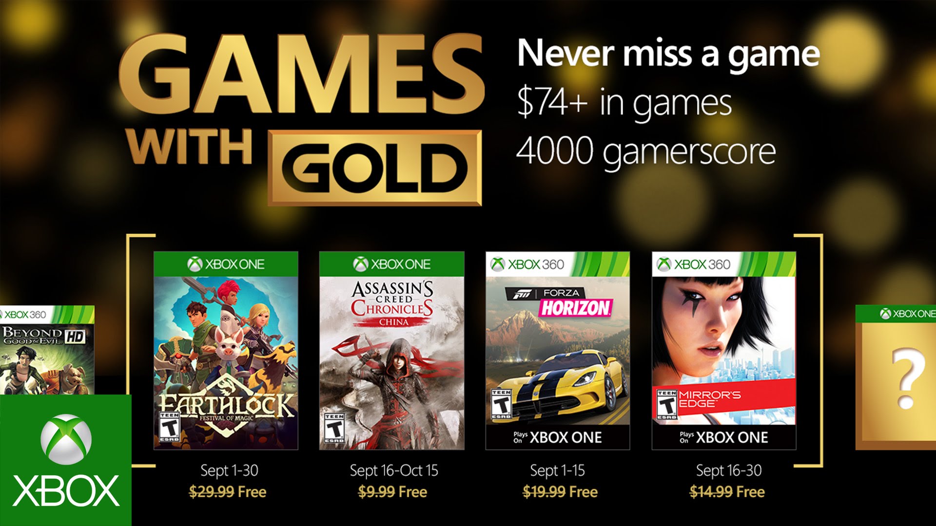 Games with Gold